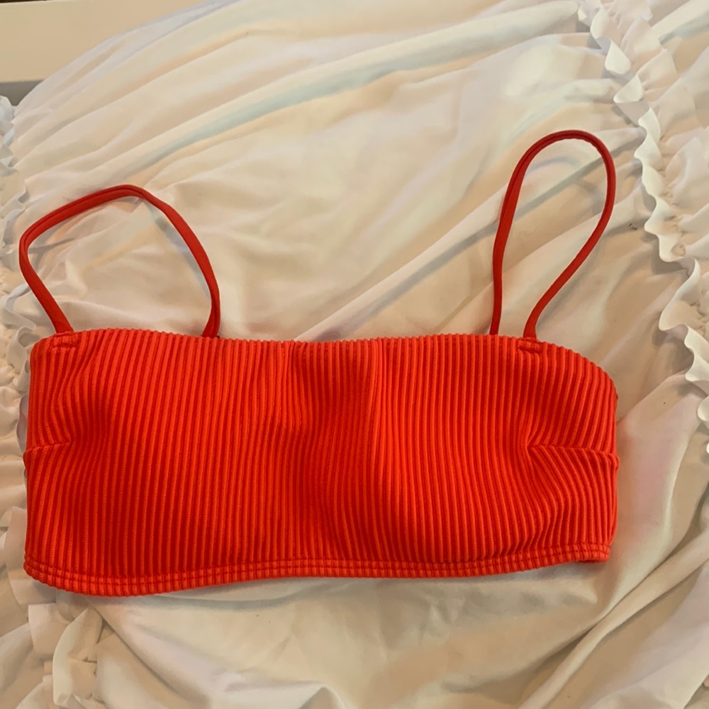 Hollister red bikini top